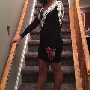 Black Headed Jovani Cocktail Dress